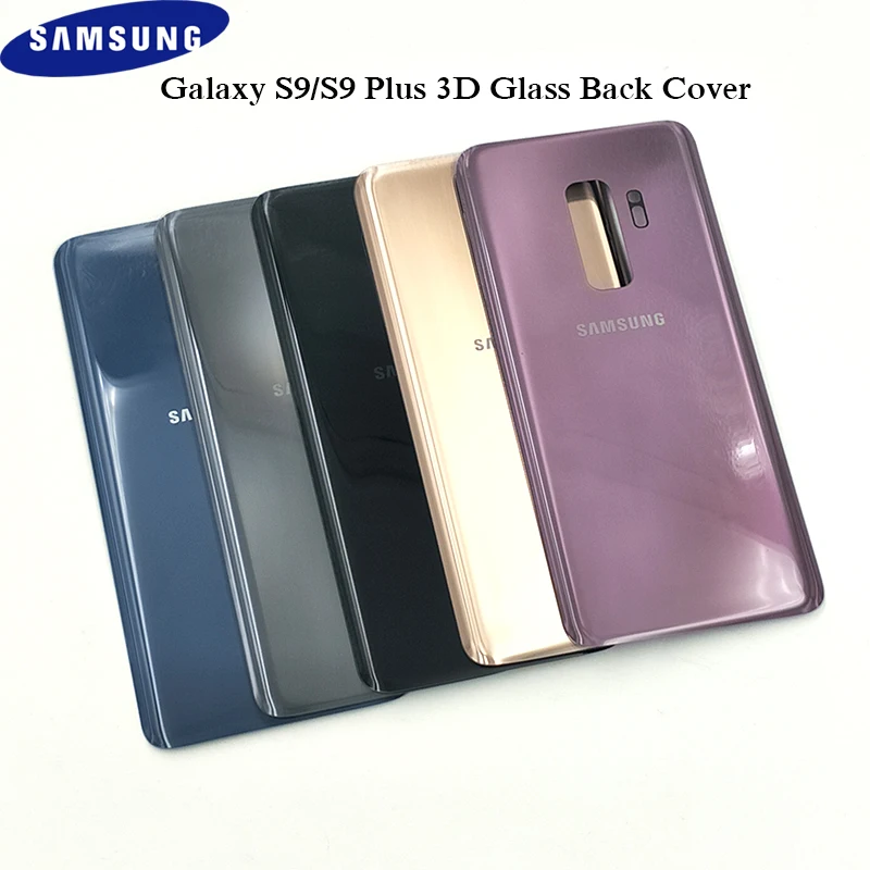 Original Samsung S9/S9 Plus G9600 G9650 Battery Cover 3D Glass Rear Door Back Housing For Galaxy S9 S9+ Replacement Repair Cases
Original Samsung S9/S9 Plus G9600 G9650 Battery Cover 3D Glass Rear Door Back Housing For Galaxy S9 S9+ Replacement Repair Cases