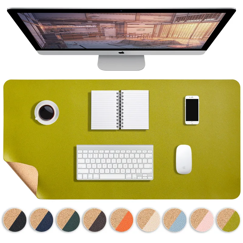 2020 New Soft Natural Cork+PVC Antifouling Waterproof Mouse Pad XXL Desk Pad Keyboard Pad Writing Desk Mat Keyboard Mouse Mat
2020 New Soft Natural Cork+PVC Antifouling Waterproof Mouse Pad XXL Desk Pad Keyboard Pad Writing Desk Mat Keyboard Mouse Mat