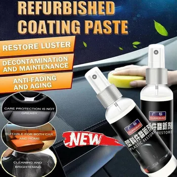 120ml Multifunction Automotive Plastic Interior Repair Retreading Agent Car Interior Cleaning Tool Auto Detailing #py10 
120ml Multifunction Automotive Plastic Interior Repair Retreading Agent Car Interior Cleaning Tool Auto Detailing #py10