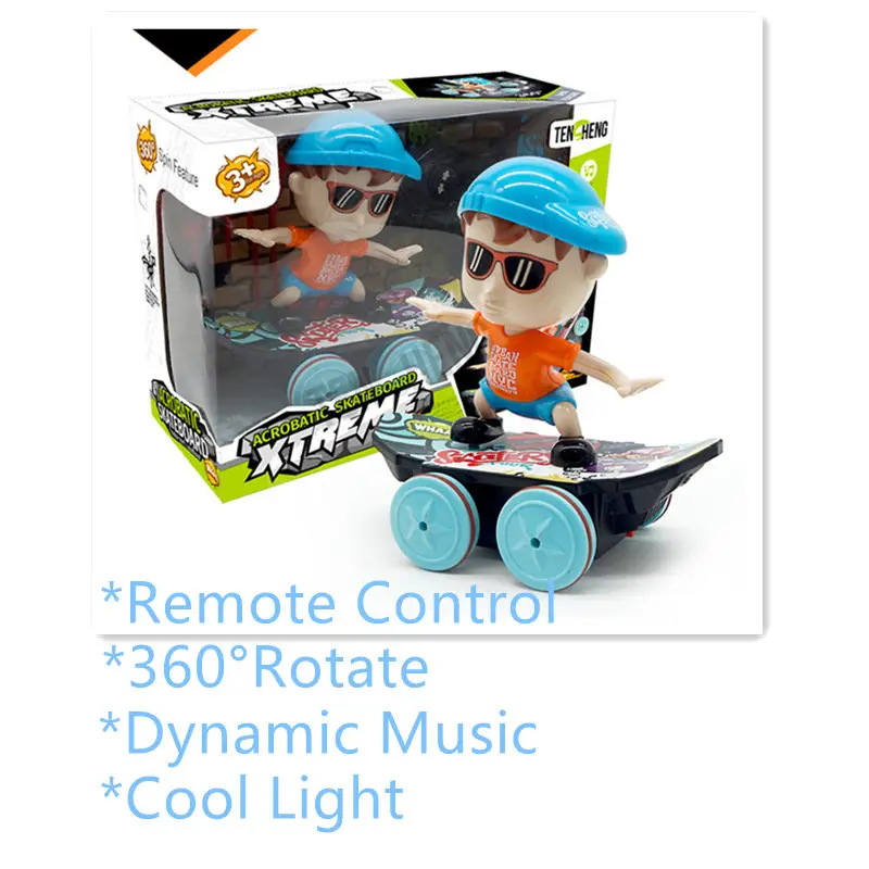 RC Car shining action figur Remote Control Skateboard Vehicle Car Model Children's Toy Racing Car Four Channel Simulation Model
RC Car shining action figur Remote Control Skateboard Vehicle Car Model Children's Toy Racing Car Four Channel Simulation Model
