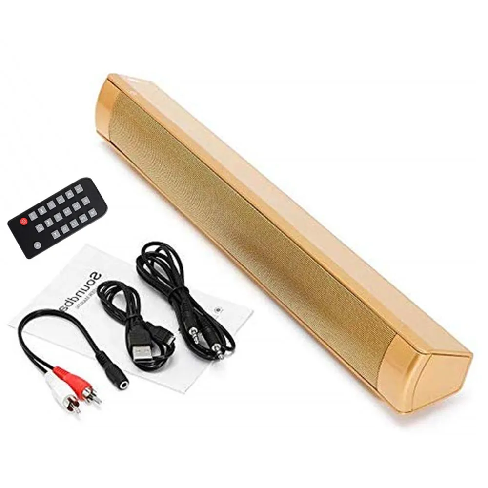 HYASIA Bluetooth Soundbar Stereo Loudspeaker Wireless bar Speaker TV Home Theater Acoustic System support Handsfree TF AUX mp3
HYASIA Bluetooth Soundbar Stereo Loudspeaker Wireless bar Speaker TV Home Theater Acoustic System support Handsfree TF AUX mp3