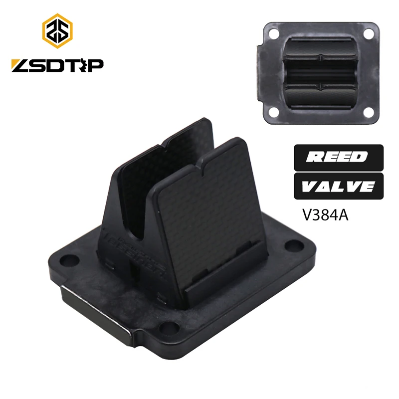 

ZSDTRP For V-Force-3 V384A Carbon Fiber Intake Reed Valve For Kawasaki KX80 KX85 KX100 For Suzuki RM100 Reed Valve V384A