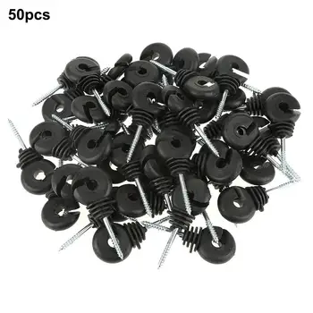 50/100pcs Electric Fence Offset Ring Insulator for Wood Post Fencing Screw In Posts Wire Safe Agricultural Garden Accessories
50/100pcs Electric Fence Offset Ring Insulator for Wood Post Fencing Screw In Posts Wire Safe Agricultural Garden Accessories