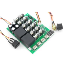 1Pcs 60A 10-55V Digital Display PWM Speed Controller Module Forward Reversal 0~100% Adjustable DC Motor
1Pcs 60A 10-55V Digital Display PWM Speed Controller Module Forward Reversal 0~100% Adjustable DC Motor