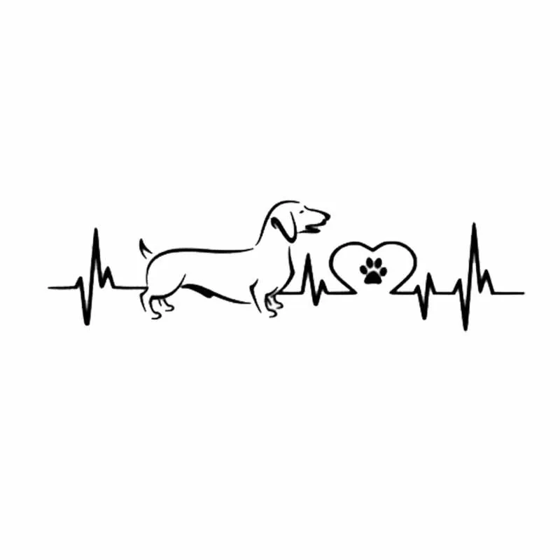 Creative Dachshund Electrocardiogram Car Stickers Motorcycle Decals Cover Scratches Waterproof PVC 5cm X 18cm
Creative Dachshund Electrocardiogram Car Stickers Motorcycle Decals Cover Scratches Waterproof PVC 5cm X 18cm