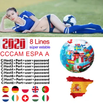 Fast and Stable CCcam Espa A Europe 4/6/10line Card for Samsat Starsat Satellite TV Receiver Via Usb Wifi Remote Cont
Fast and Stable CCcam Espa A Europe 4/6/10line Card for Samsat Starsat Satellite TV Receiver Via Usb Wifi Remote Cont