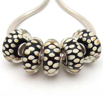 JGWGT 1299 5X 100% Authenticity S925 Sterling Silver Beads Murano Glass beads Fit European Charms Bracelet diy jewelry Lampwork 
JGWGT 1299 5X 100% Authenticity S925 Sterling Silver Beads Murano Glass beads Fit European Charms Bracelet diy jewelry Lampwork