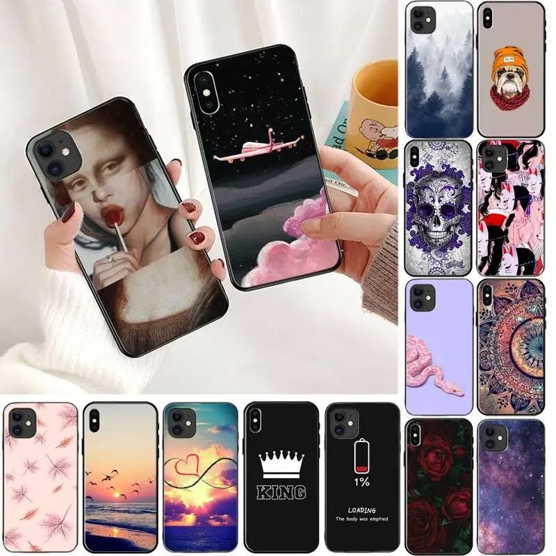 Starry sky sea skull animal dog snake leopard mona lisa art coque shell cover Phone Case for iPhone11 12 pro X SE 2020
Starry sky sea skull animal dog snake leopard mona lisa art coque shell cover Phone Case for iPhone11 12 pro X SE 2020