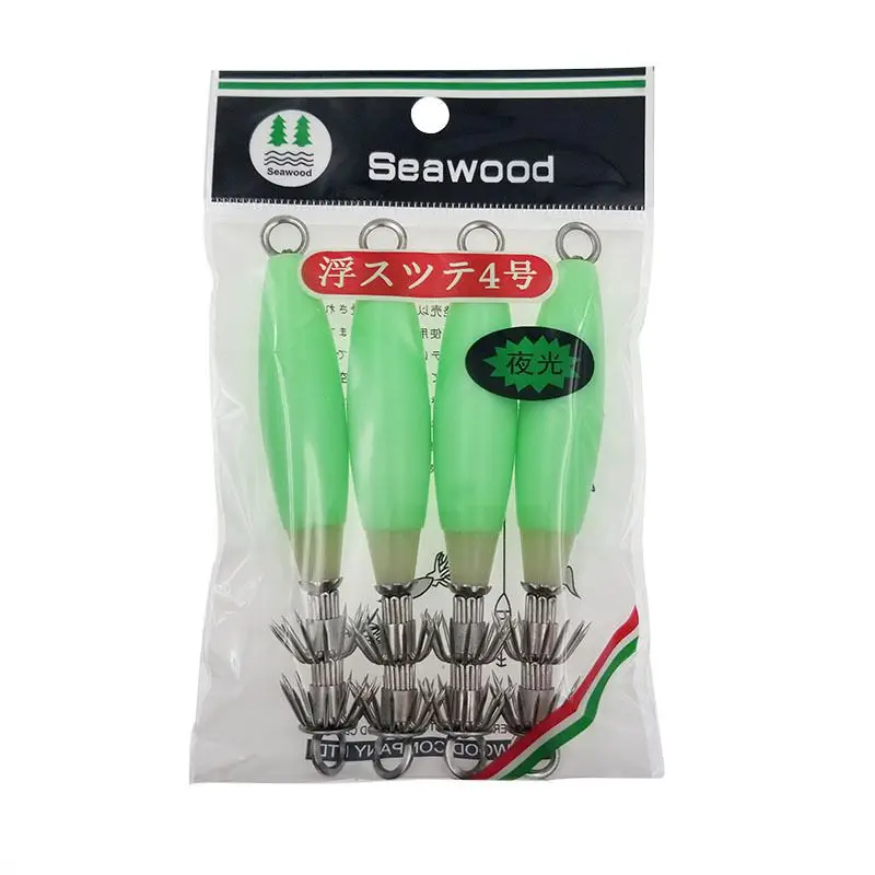 0 4Pcs Heavy Duty Luminious Squid 17g Strong Fishing Hooks Shipping Lure Hook Sleeves Jig Noctilucent Baits Fishing Tackled
0 4Pcs Heavy Duty Luminious Squid 17g Strong Fishing Hooks Shipping Lure Hook Sleeves Jig Noctilucent Baits Fishing Tackled