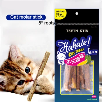 5 Pcs/bag Cat Molar Toothpaste Chew Stick Natural Catnip Cat Cleaning Teeth Cats Snacks Toy Matatabi Actinidia Silver Vine
5 Pcs/bag Cat Molar Toothpaste Chew Stick Natural Catnip Cat Cleaning Teeth Cats Snacks Toy Matatabi Actinidia Silver Vine