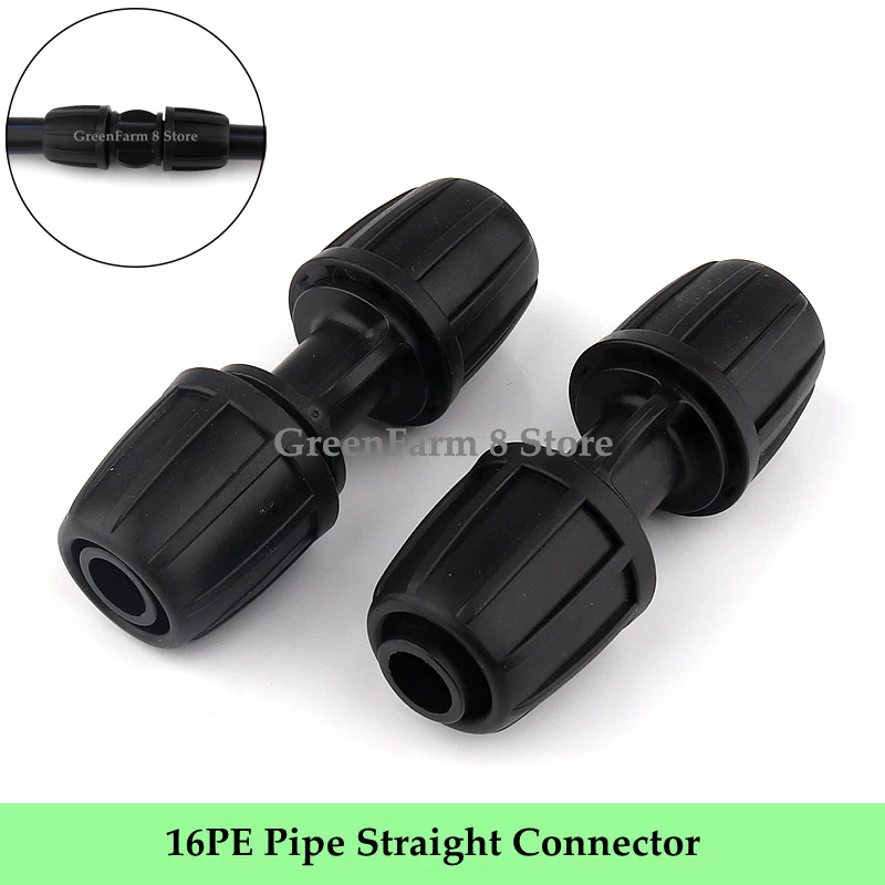 2~50pcs 16PE Pipe Couping Straight Connector Greenhouse Micro Irrigation System Greenhouse Watering Tube Fittings
2~50pcs 16PE Pipe Couping Straight Connector Greenhouse Micro Irrigation System Greenhouse Watering Tube Fittings