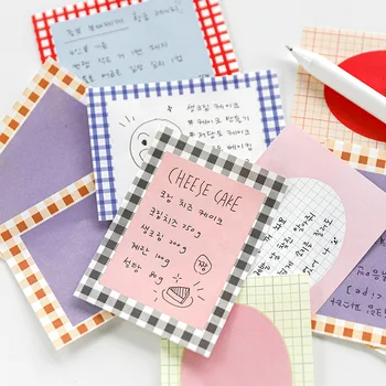 JIANWU 100 Sheets Creative Fresh Plaid Journal Collage Message Note Planner Memo Pad Loose-leaf Core Stationery Back To School
JIANWU 100 Sheets Creative Fresh Plaid Journal Collage Message Note Planner Memo Pad Loose-leaf Core Stationery Back To School