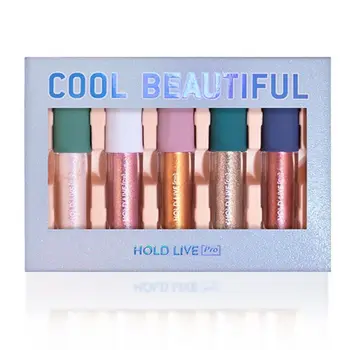 5 Colors Glitter Liquid Eyeshadow Set Shimmer Waterproof Long Lasting Eye Shadow Sparkling Pen Makeup Tools for Girls
5 Colors Glitter Liquid Eyeshadow Set Shimmer Waterproof Long Lasting Eye Shadow Sparkling Pen Makeup Tools for Girls