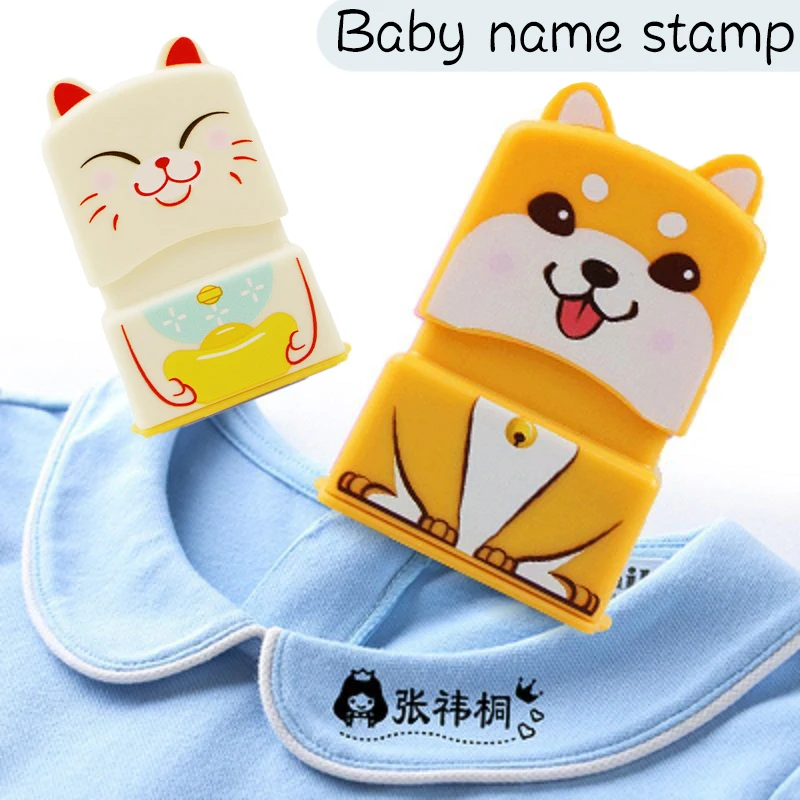 custom-made Baby Name Stamp DIY for children Seal student clothes chapter Not Easy To Fade Security waterproof | Игрушки и хобби