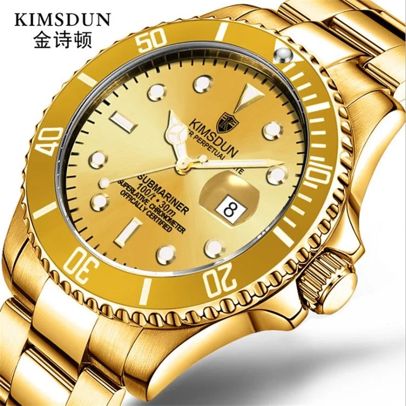 Relogio Masculino брендовые автоматические механические мужские часы KIMSDUN