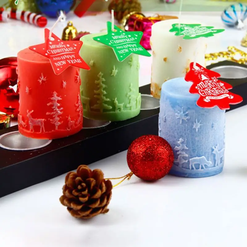 Christmas Elk Cedar Silicone Mold DIY Non-stick Soap Candle Clay Mould Handmade Tool Craft 6XDD
Christmas Elk Cedar Silicone Mold DIY Non-stick Soap Candle Clay Mould Handmade Tool Craft 6XDD