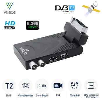 DVB-T2 K7 H.265/HEVC HD 1080P Terrestrial Receiver DVB-T Digital TV Tuner Support M3U Youtube Meecast MPEG-2/4 Audio Decoder
DVB-T2 K7 H.265/HEVC HD 1080P Terrestrial Receiver DVB-T Digital TV Tuner Support M3U Youtube Meecast MPEG-2/4 Audio Decoder
