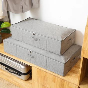 Underbed Storage Box Under Bed Breathable Clothes Blanket Storage Containers for Comforter and Quilt Dual Zippers And Handles
Underbed Storage Box Under Bed Breathable Clothes Blanket Storage Containers for Comforter and Quilt Dual Zippers And Handles