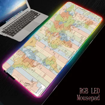 ZSUXTC World Map Gaming RGB Mouse Pad Gamer Computer Mousepad Backlit Mause Pad Large Mousepad for Desk Keyboard LED Mice Mat
ZSUXTC World Map Gaming RGB Mouse Pad Gamer Computer Mousepad Backlit Mause Pad Large Mousepad for Desk Keyboard LED Mice Mat