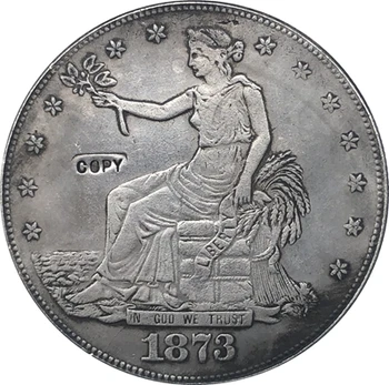 1873-CC Trade Dollar COIN COPY 
1873-CC Trade Dollar COIN COPY