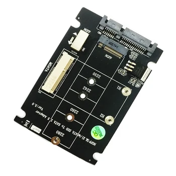 2 in 1 M.2 NGFF B Key Mini PCI-E mSATA SSD to SATA 2.5" Adapter Card for mSATA SSD 2230 2242 2260 2280 M2 NGFF SATA M.2 Adapter
2 in 1 M.2 NGFF B Key Mini PCI-E mSATA SSD to SATA 2.5" Adapter Card for mSATA SSD 2230 2242 2260 2280 M2 NGFF SATA M.2 Adapter