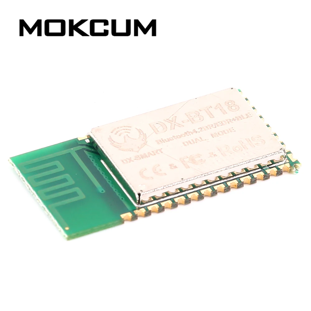 GFSK Wireless Bluetooth RF Transceiver Module BLE4.2 UART DC 1.8V-3.6V 2.4GHz ISM
GFSK Wireless Bluetooth RF Transceiver Module BLE4.2 UART DC 1.8V-3.6V 2.4GHz ISM