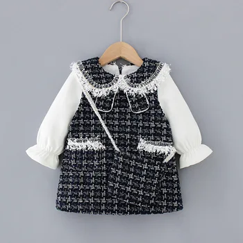 Celebrity Style Princess Dress Baby Girl Clothes Toddler Party Dresses for Girls Infant Tutu Dress Free Temperament Shoulder Bag
Celebrity Style Princess Dress Baby Girl Clothes Toddler Party Dresses for Girls Infant Tutu Dress Free Temperament Shoulder Bag