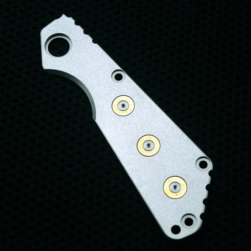 1 piece Titanium Alloy Folding Knife Handle Grips Patch for Strider ST SNG Knives CNC Custom Scale Holder DIY Accessories Parts
1 piece Titanium Alloy Folding Knife Handle Grips Patch for Strider ST SNG Knives CNC Custom Scale Holder DIY Accessories Parts