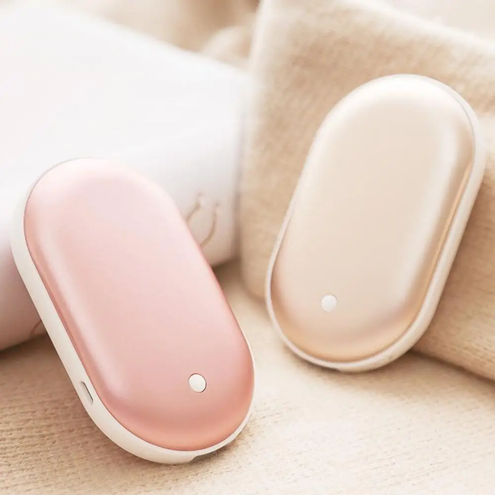 5200mAh USB Rechargeable Electric Hand Warmer Winter Pebbles Double-Side Heating Mini 5V Long-Life Pocket Power Bank 2 in 1
5200mAh USB Rechargeable Electric Hand Warmer Winter Pebbles Double-Side Heating Mini 5V Long-Life Pocket Power Bank 2 in 1