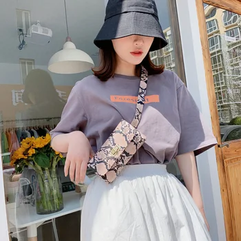2020 New Designer Women PU Leather Fanny Pack Waist Bag Serpentine Pattern Shoulder Bags Female Crossbody Bags Money Pouch
2020 New Designer Women PU Leather Fanny Pack Waist Bag Serpentine Pattern Shoulder Bags Female Crossbody Bags Money Pouch