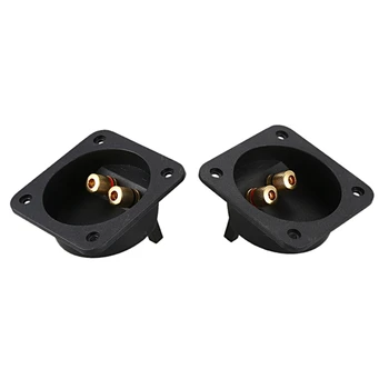 2 PACK SPEAKER BOX TERMINAL SQUARE TWIST CUP CONNECTOR SUBWOOFER ENCLOSURE WIRE
2 PACK SPEAKER BOX TERMINAL SQUARE TWIST CUP CONNECTOR SUBWOOFER ENCLOSURE WIRE