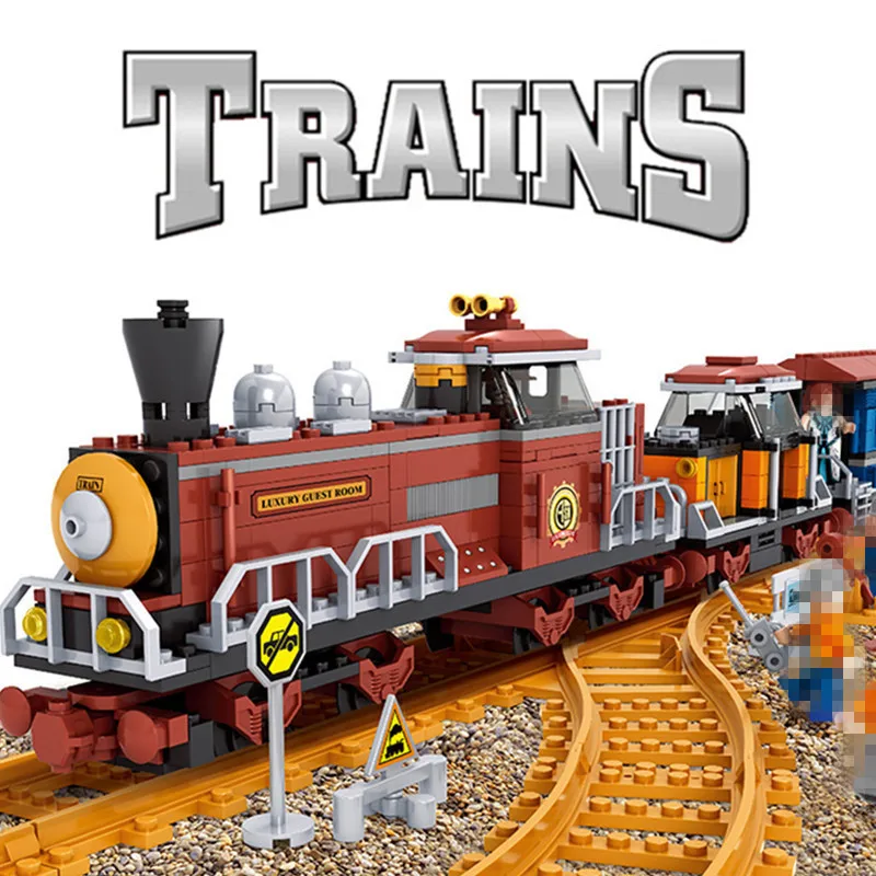 662 Pcs Classic City Train Power-Driven Vehicle Diesel Rail Building Blocks Model Technic Bricks Gift Kid Toys For Children Toy
662 Pcs Classic City Train Power-Driven Vehicle Diesel Rail Building Blocks Model Technic Bricks Gift Kid Toys For Children Toy