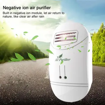 Portable Air Purifier Negative Ion Household Formaldehyde Deodorizer Mini Indoor Oxygen Bar Ionizer Office Radiation Eliminator
Portable Air Purifier Negative Ion Household Formaldehyde Deodorizer Mini Indoor Oxygen Bar Ionizer Office Radiation Eliminator
