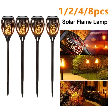 LED Solar Flame Torch Lamp Outdoor Solar Lamps For Garden Decor Light Flickering Lamp Courtyard Balcony Lawn Path Spotlight 
LED Solar Flame Torch Lamp Outdoor Solar Lamps For Garden Decor Light Flickering Lamp Courtyard Balcony Lawn Path Spotlight