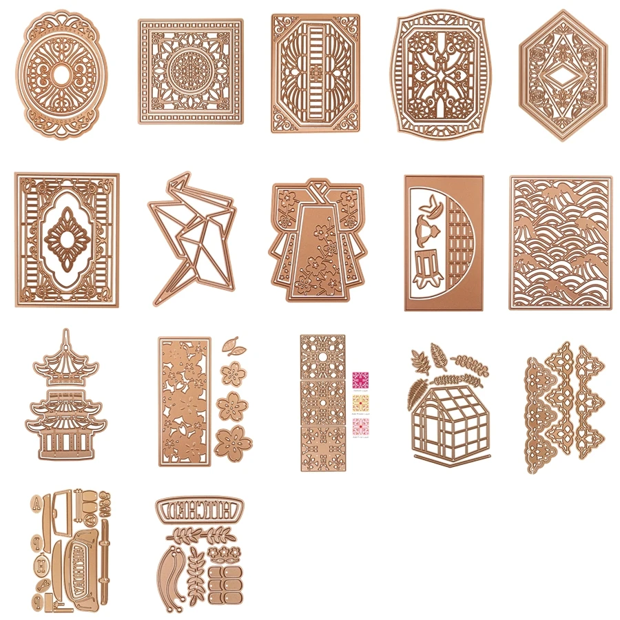 Special Openwork Pattern Frame Good Decor Metal Cutting Dies For New DIY Scrapbooking Album New Craft Embossing Cards 2020
Special Openwork Pattern Frame Good Decor Metal Cutting Dies For New DIY Scrapbooking Album New Craft Embossing Cards 2020