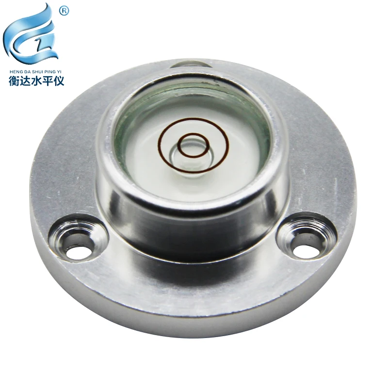 Metal round horizontal bubble with mounting hole spirit level high precision level bubble 34*20*12mm
Metal round horizontal bubble with mounting hole spirit level high precision level bubble 34*20*12mm