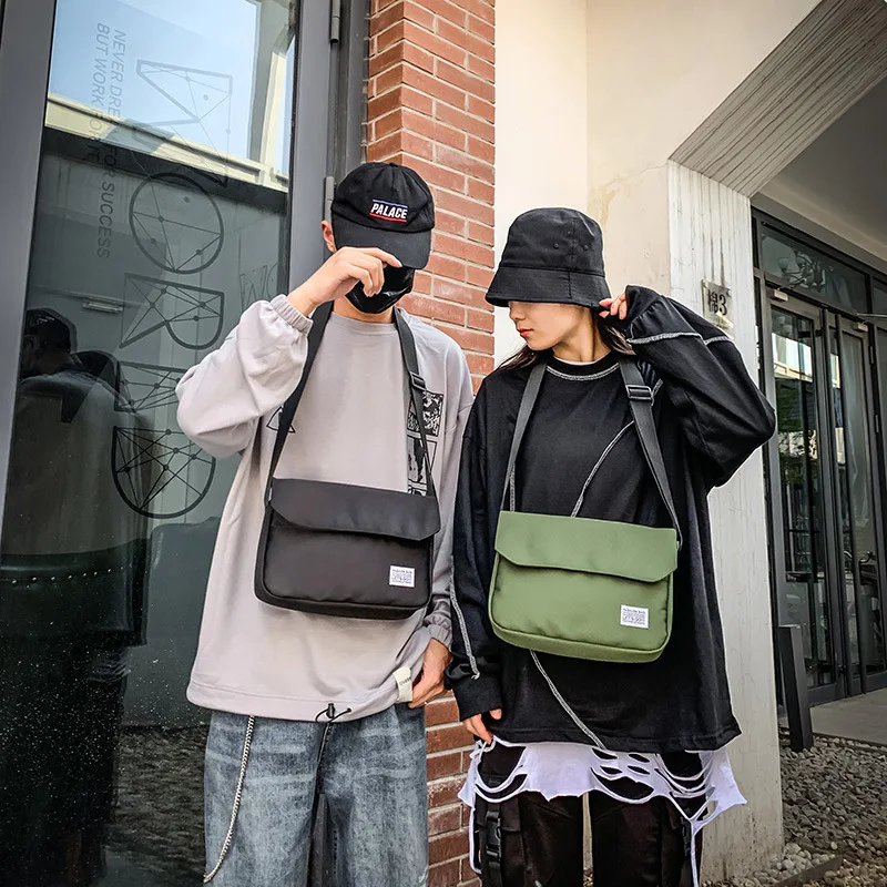 2019 New Style Fashion Fashion Cool Hong Kong Style Men Simple Versatile Solid Color Oblique Bag Single-shoulder Bag
2019 New Style Fashion Fashion Cool Hong Kong Style Men Simple Versatile Solid Color Oblique Bag Single-shoulder Bag