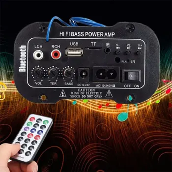 HIFI Amplifier Bluetooth Amplifier 5inch Car Amplifier Entertainment Systems Music AC110/220V DC12/24V
HIFI Amplifier Bluetooth Amplifier 5inch Car Amplifier Entertainment Systems Music AC110/220V DC12/24V