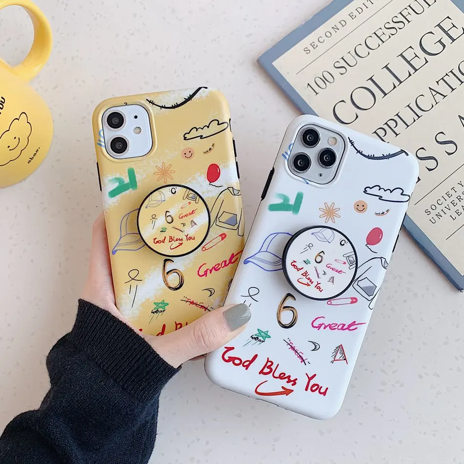 For iPhone 11 Pro XS Max XR X Case Luxury God Bless You Folding Bracket Holder Phone Case For iPhone SE 8 7 Plus Soft Back Cover
For iPhone 11 Pro XS Max XR X Case Luxury God Bless You Folding Bracket Holder Phone Case For iPhone SE 8 7 Plus Soft Back Cover