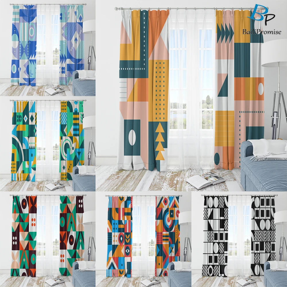 Modern French windows 3D Print 2 Panels Square Geometric Patterns For Living Room Apartment Custom Home Decor Curtain Adult
Modern French windows 3D Print 2 Panels Square Geometric Patterns For Living Room Apartment Custom Home Decor Curtain Adult