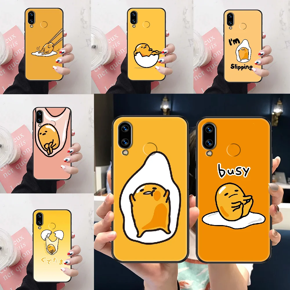 Cartoon Gudetama Yellow egg Lovely Phone case For Huawei Honor View 6 7 8 9 10 10i 20 A C X Lite Pro Play black fashion funda
Cartoon Gudetama Yellow egg Lovely Phone case For Huawei Honor View 6 7 8 9 10 10i 20 A C X Lite Pro Play black fashion funda