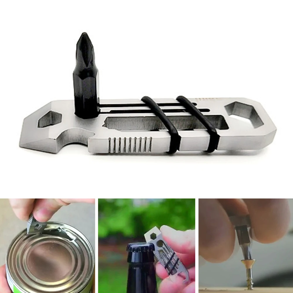 6-in-1 Multi-function Wrench Screwdriver Outdoor Camping Gadget Key Chain Portable Stainless Steel Bottle Opener Home Gadget
6-in-1 Multi-function Wrench Screwdriver Outdoor Camping Gadget Key Chain Portable Stainless Steel Bottle Opener Home Gadget