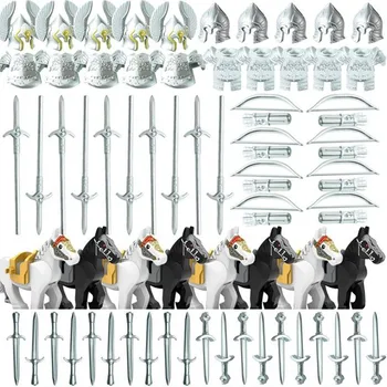 82Pcs/75pcs/63pcs Ancient Greek Ancient Roman Style Building Block Figure Weapon Armor Kit Block Educational Toys For Kids Gift
82Pcs/75pcs/63pcs Ancient Greek Ancient Roman Style Building Block Figure Weapon Armor Kit Block Educational Toys For Kids Gift