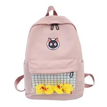 Sailor Moon Luna Cat Waterproof Nylon Backpack Harajuku Japanese Shoulder Bag Women School Students Transparent Backpacks 
Sailor Moon Luna Cat Waterproof Nylon Backpack Harajuku Japanese Shoulder Bag Women School Students Transparent Backpacks