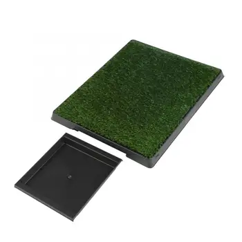 Pet Housebreaking Dog Puppy Cat Pet Potty Mat Grass Pad with Tray House Indoor Restroom Toilet Pee Training Tool Pet Suction 
Pet Housebreaking Dog Puppy Cat Pet Potty Mat Grass Pad with Tray House Indoor Restroom Toilet Pee Training Tool Pet Suction