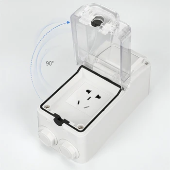 US/UK Plug Electrical Wall Socket Outdoor Waterproof Replaceable Socket Module Weatherproof Power Outlet for Garden Courtyard
US/UK Plug Electrical Wall Socket Outdoor Waterproof Replaceable Socket Module Weatherproof Power Outlet for Garden Courtyard