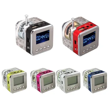 UXCELLMO NiZHi TT-028 LCD display Micro SD TF USB disk mp3 player FM Radio Mini Speakers 
UXCELLMO NiZHi TT-028 LCD display Micro SD TF USB disk mp3 player FM Radio Mini Speakers