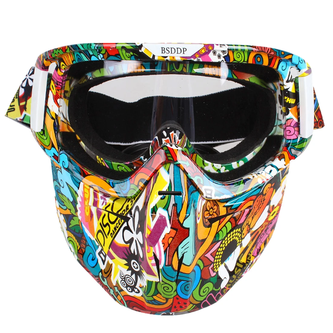 MODIKER Graffiti Style Tactical Detachable Motorcycle Goggles Mask for Airsoft Riding Outdoor Toys Activities 2019 New
MODIKER Graffiti Style Tactical Detachable Motorcycle Goggles Mask for Airsoft Riding Outdoor Toys Activities 2019 New