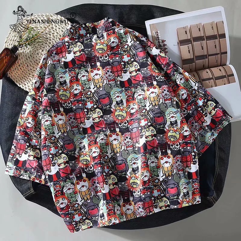 Japanese Batwing Sleeve Yukata Women Couple Kimono Cardigan Japan Style Print Vintage Harajuku Blouse Sunscreen Cartoon Shirts
Japanese Batwing Sleeve Yukata Women Couple Kimono Cardigan Japan Style Print Vintage Harajuku Blouse Sunscreen Cartoon Shirts