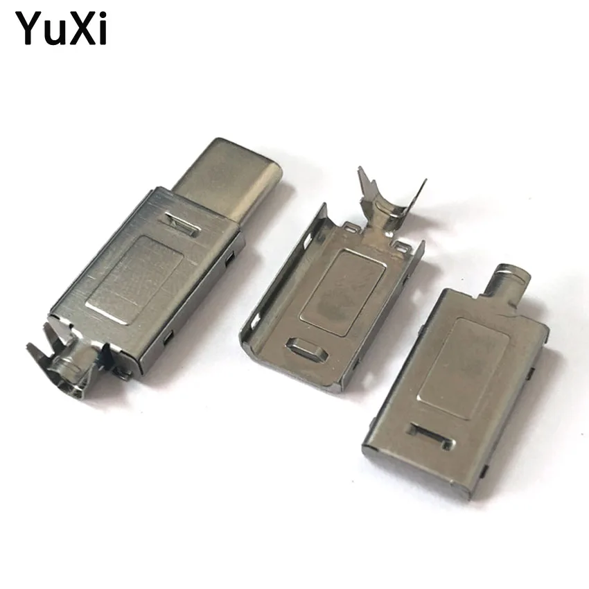2pcs USB3.1 TYPE C 4Pin Male connector mobile phone USB C jack adapter DIY Metal shell charging plug data cable accessories
2pcs USB3.1 TYPE C 4Pin Male connector mobile phone USB C jack adapter DIY Metal shell charging plug data cable accessories